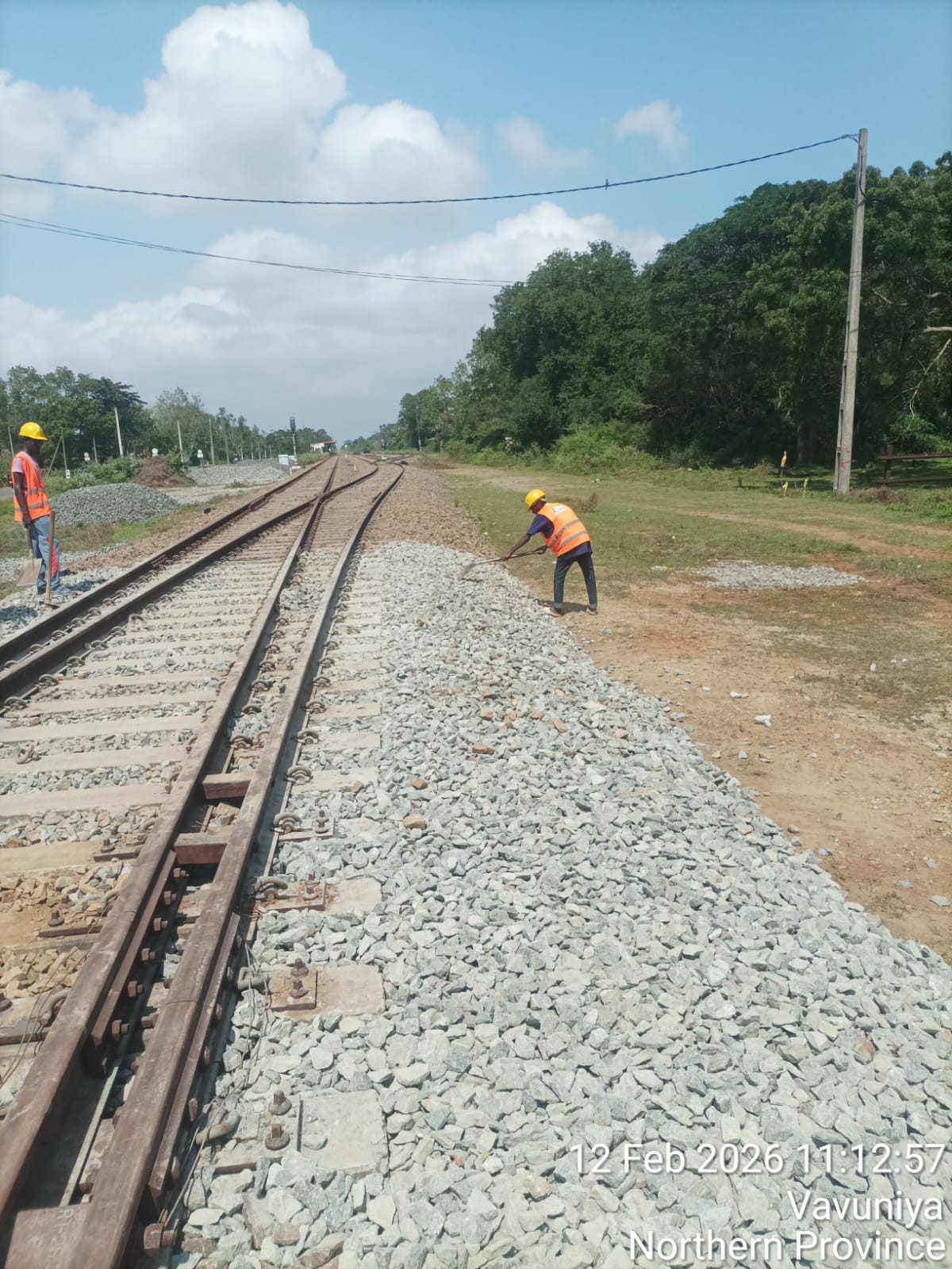 Emergency Reconstruction of Northern Railway Line Damaged by Cyclone Ditwah (Medawachchiya to Talai Mannar) - Image 3